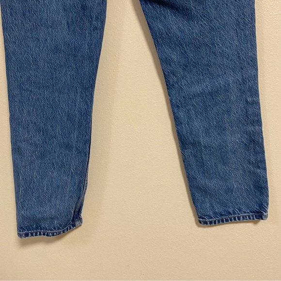 Reformation Jeans Women Size 4/27 Medium Wash Julia Crop High Rise Cigarette - Picture 9 of 15